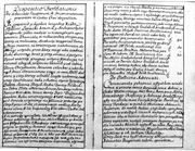 Zapis ks. Jacka Łopackiego z 1755 r. Archiwum Państwowe w Krakowie.